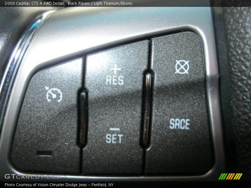 Black Raven / Light Titanium/Ebony 2009 Cadillac CTS 4 AWD Sedan