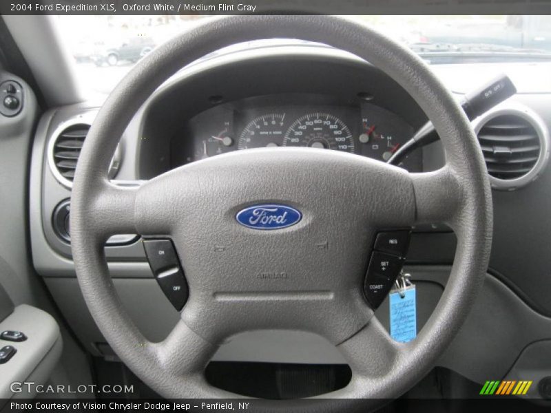 Oxford White / Medium Flint Gray 2004 Ford Expedition XLS