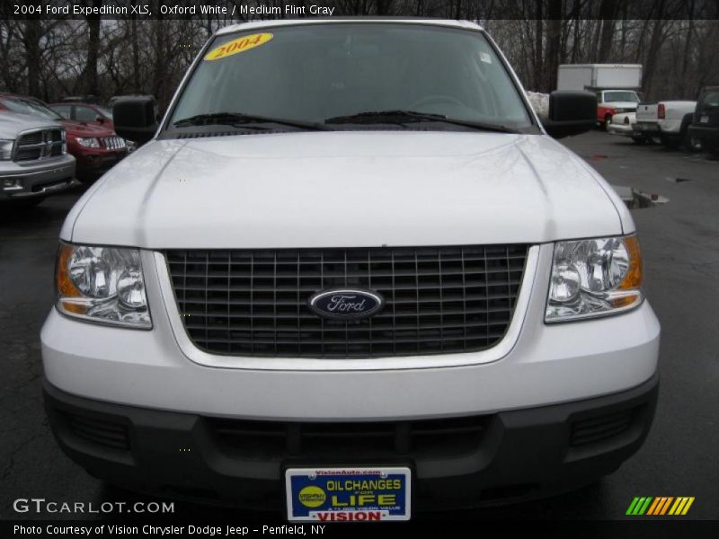 Oxford White / Medium Flint Gray 2004 Ford Expedition XLS