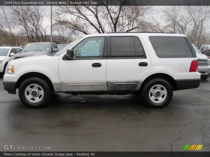 Oxford White / Medium Flint Gray 2004 Ford Expedition XLS