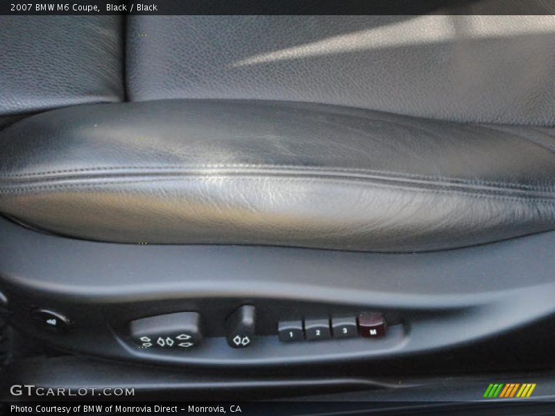 Black / Black 2007 BMW M6 Coupe