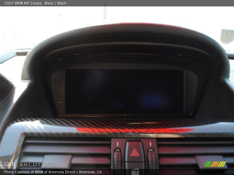 Black / Black 2007 BMW M6 Coupe