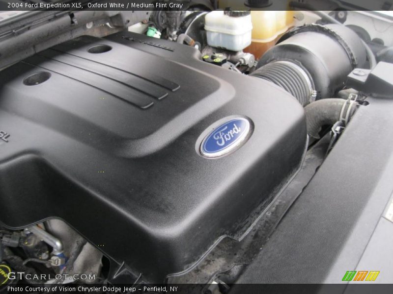 Oxford White / Medium Flint Gray 2004 Ford Expedition XLS