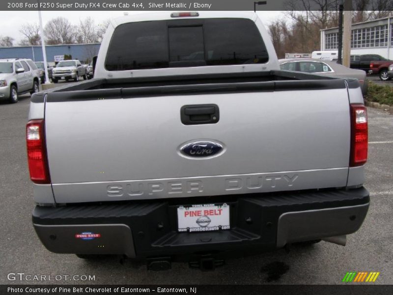 Silver Metallic / Ebony 2008 Ford F250 Super Duty FX4 Crew Cab 4x4