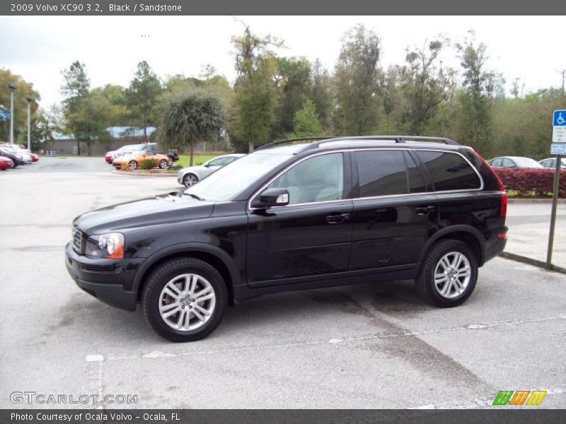 Black / Sandstone 2009 Volvo XC90 3.2