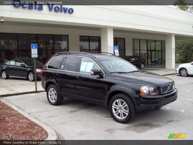 Black / Sandstone 2009 Volvo XC90 3.2