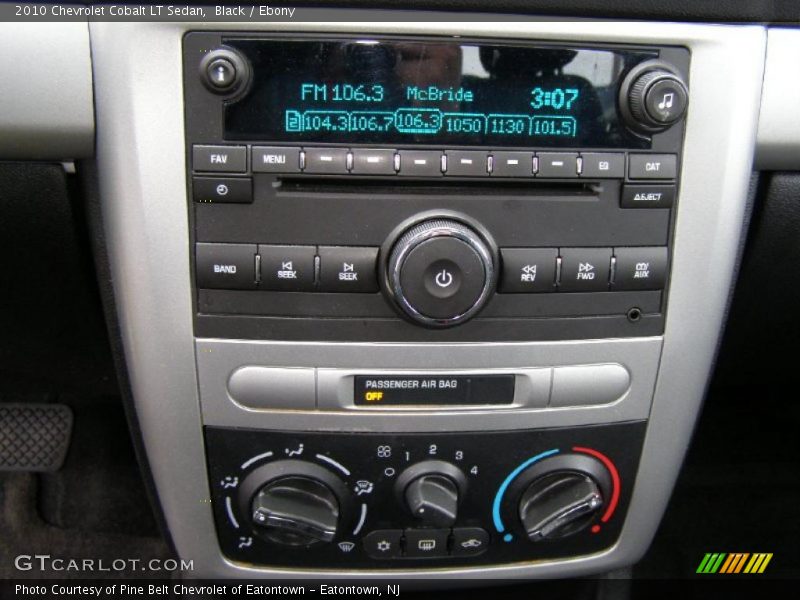 Black / Ebony 2010 Chevrolet Cobalt LT Sedan