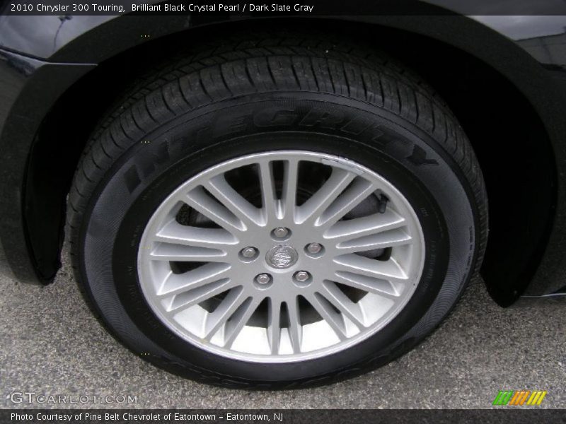 Brilliant Black Crystal Pearl / Dark Slate Gray 2010 Chrysler 300 Touring