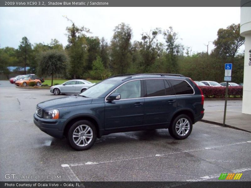 Shadow Blue Metallic / Sandstone 2009 Volvo XC90 3.2