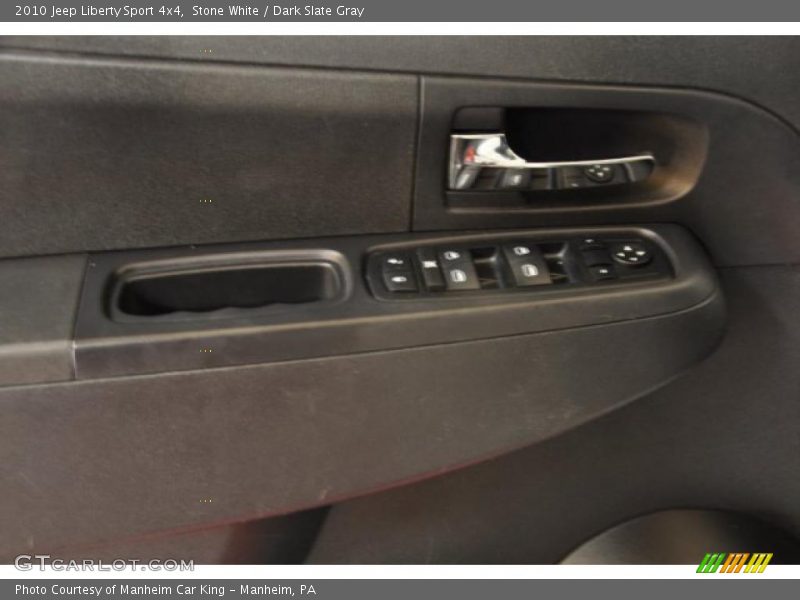 Stone White / Dark Slate Gray 2010 Jeep Liberty Sport 4x4