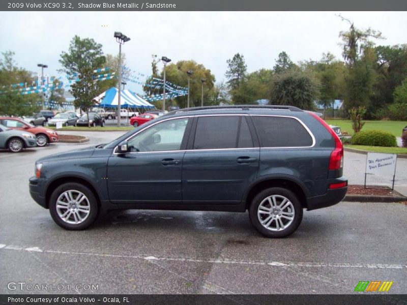 Shadow Blue Metallic / Sandstone 2009 Volvo XC90 3.2