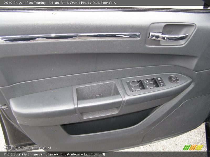 Brilliant Black Crystal Pearl / Dark Slate Gray 2010 Chrysler 300 Touring