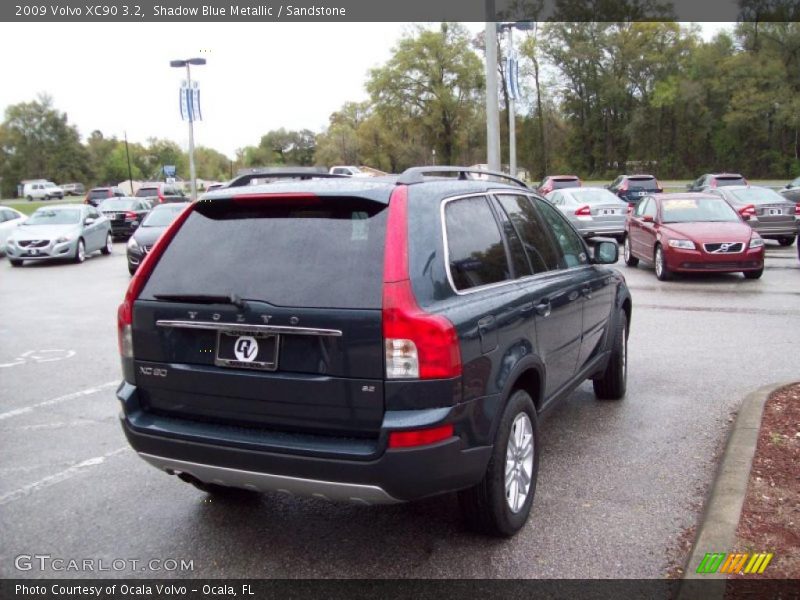 Shadow Blue Metallic / Sandstone 2009 Volvo XC90 3.2