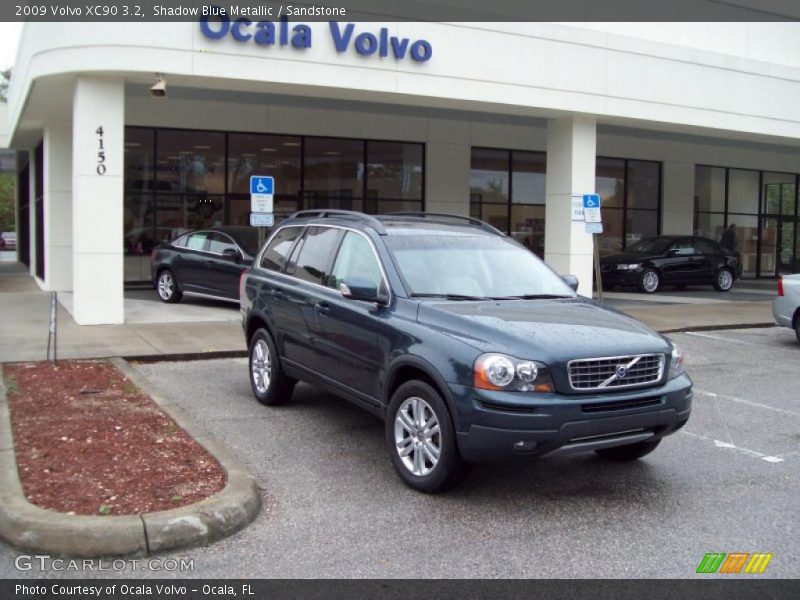 Shadow Blue Metallic / Sandstone 2009 Volvo XC90 3.2