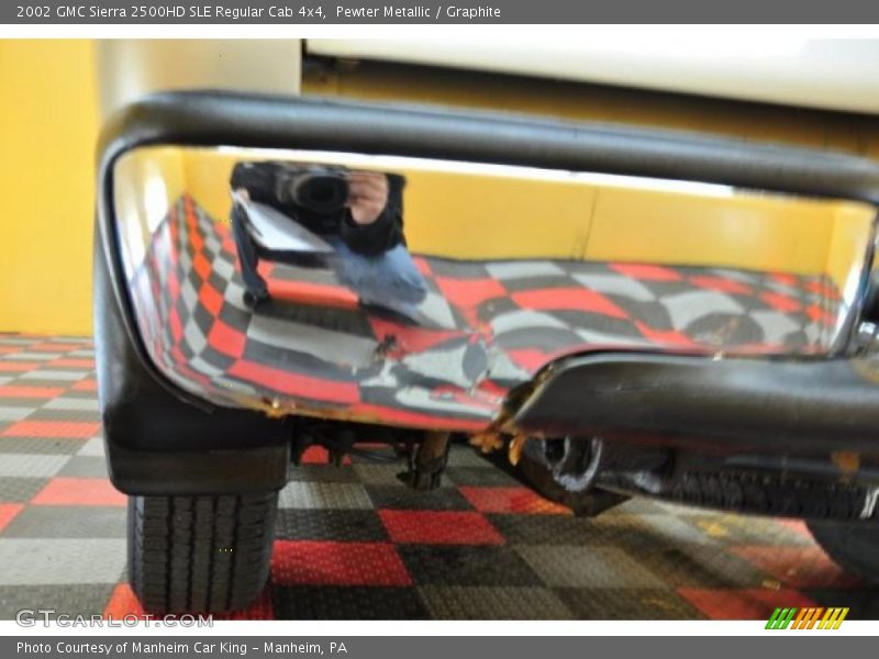 Pewter Metallic / Graphite 2002 GMC Sierra 2500HD SLE Regular Cab 4x4