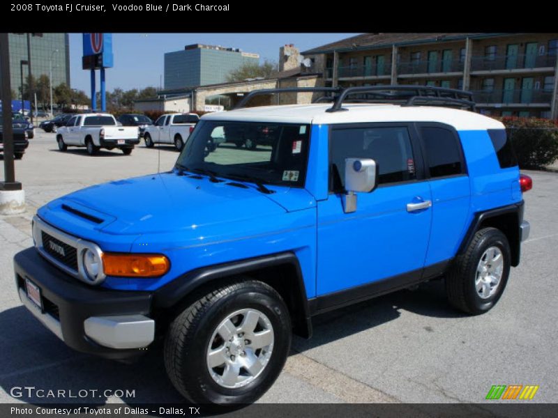 Voodoo Blue / Dark Charcoal 2008 Toyota FJ Cruiser