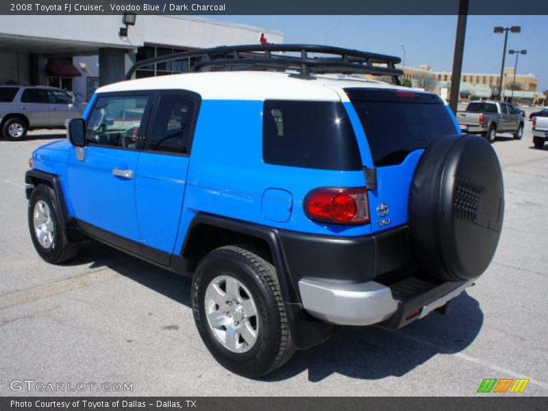 Voodoo Blue / Dark Charcoal 2008 Toyota FJ Cruiser