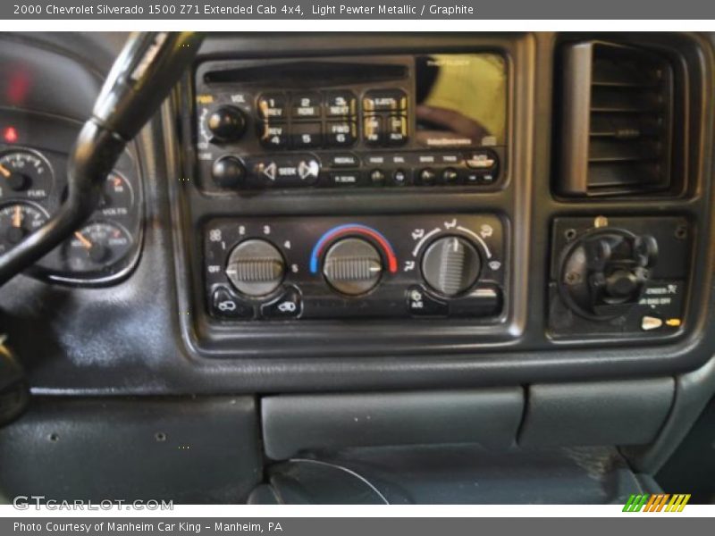Light Pewter Metallic / Graphite 2000 Chevrolet Silverado 1500 Z71 Extended Cab 4x4