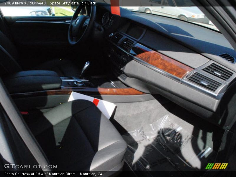 Space Grey Metallic / Black 2009 BMW X5 xDrive48i