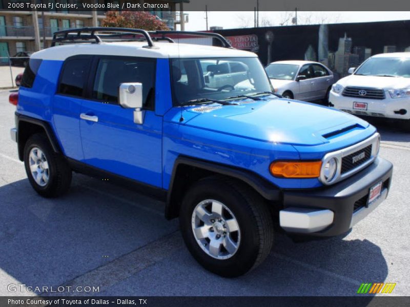 Voodoo Blue / Dark Charcoal 2008 Toyota FJ Cruiser
