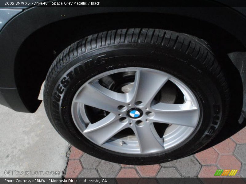 Space Grey Metallic / Black 2009 BMW X5 xDrive48i