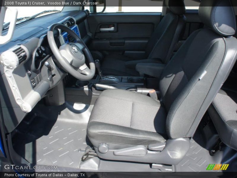 Voodoo Blue / Dark Charcoal 2008 Toyota FJ Cruiser