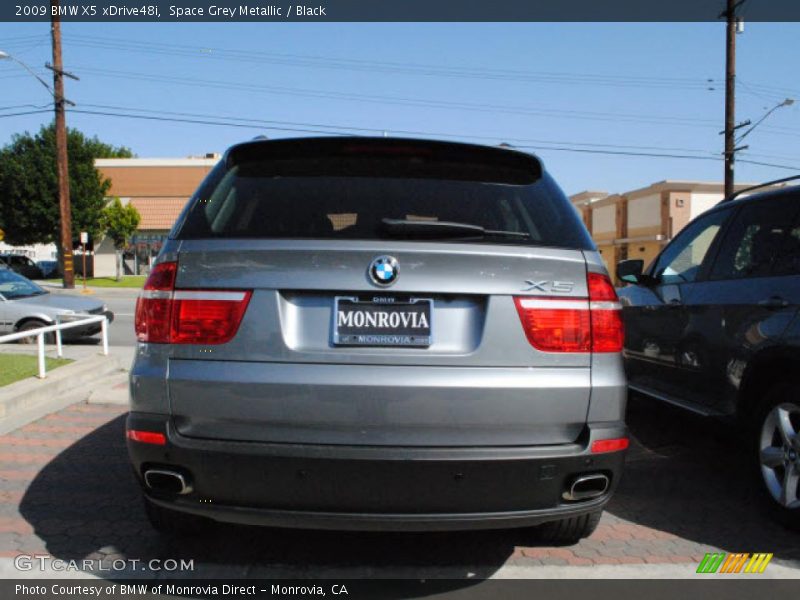 Space Grey Metallic / Black 2009 BMW X5 xDrive48i
