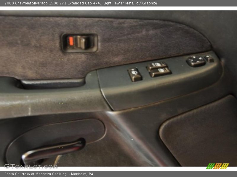 Light Pewter Metallic / Graphite 2000 Chevrolet Silverado 1500 Z71 Extended Cab 4x4