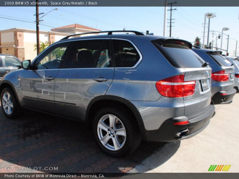 Space Grey Metallic / Black 2009 BMW X5 xDrive48i