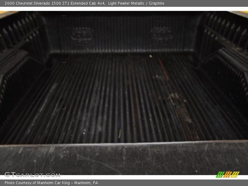 Light Pewter Metallic / Graphite 2000 Chevrolet Silverado 1500 Z71 Extended Cab 4x4