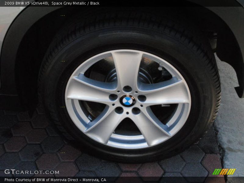 Space Grey Metallic / Black 2009 BMW X5 xDrive48i