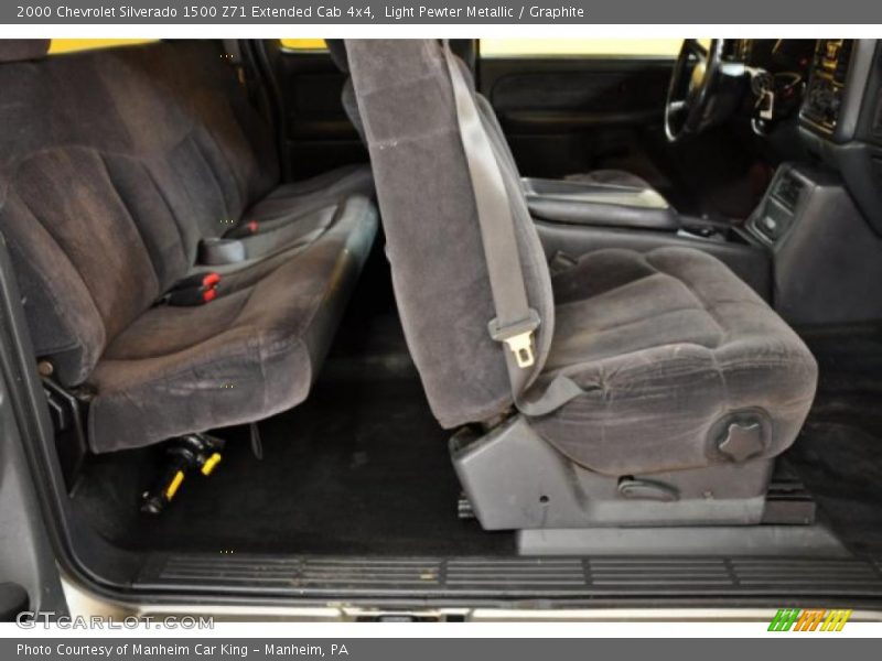 Light Pewter Metallic / Graphite 2000 Chevrolet Silverado 1500 Z71 Extended Cab 4x4