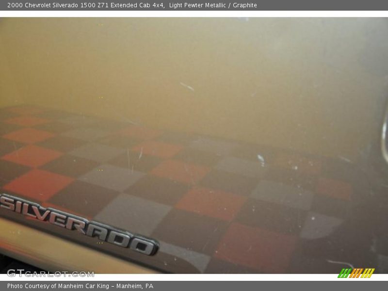 Light Pewter Metallic / Graphite 2000 Chevrolet Silverado 1500 Z71 Extended Cab 4x4