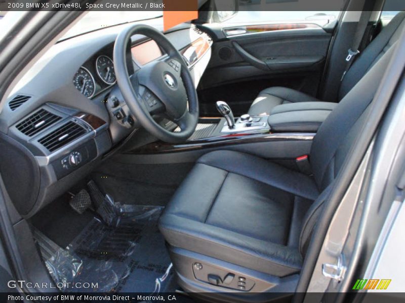 Space Grey Metallic / Black 2009 BMW X5 xDrive48i