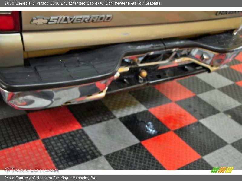 Light Pewter Metallic / Graphite 2000 Chevrolet Silverado 1500 Z71 Extended Cab 4x4