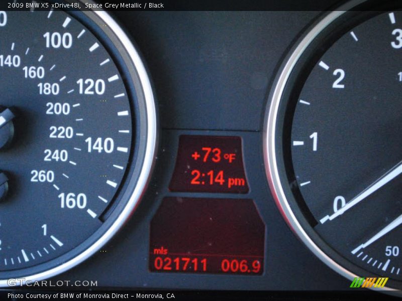 Space Grey Metallic / Black 2009 BMW X5 xDrive48i