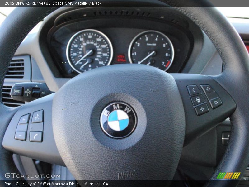 Space Grey Metallic / Black 2009 BMW X5 xDrive48i
