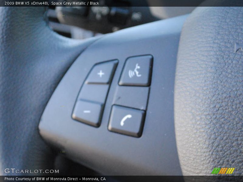 Space Grey Metallic / Black 2009 BMW X5 xDrive48i