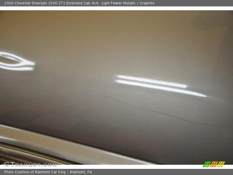 Light Pewter Metallic / Graphite 2000 Chevrolet Silverado 1500 Z71 Extended Cab 4x4