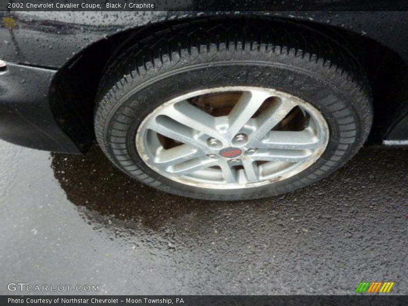 Black / Graphite 2002 Chevrolet Cavalier Coupe