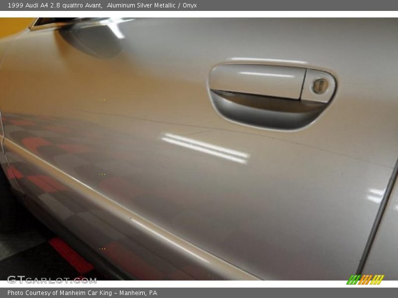 Aluminum Silver Metallic / Onyx 1999 Audi A4 2.8 quattro Avant