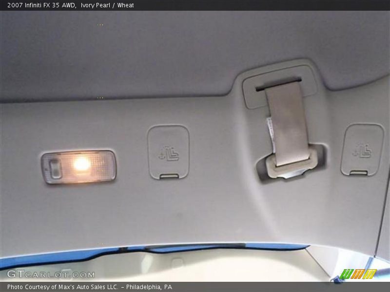 Ivory Pearl / Wheat 2007 Infiniti FX 35 AWD