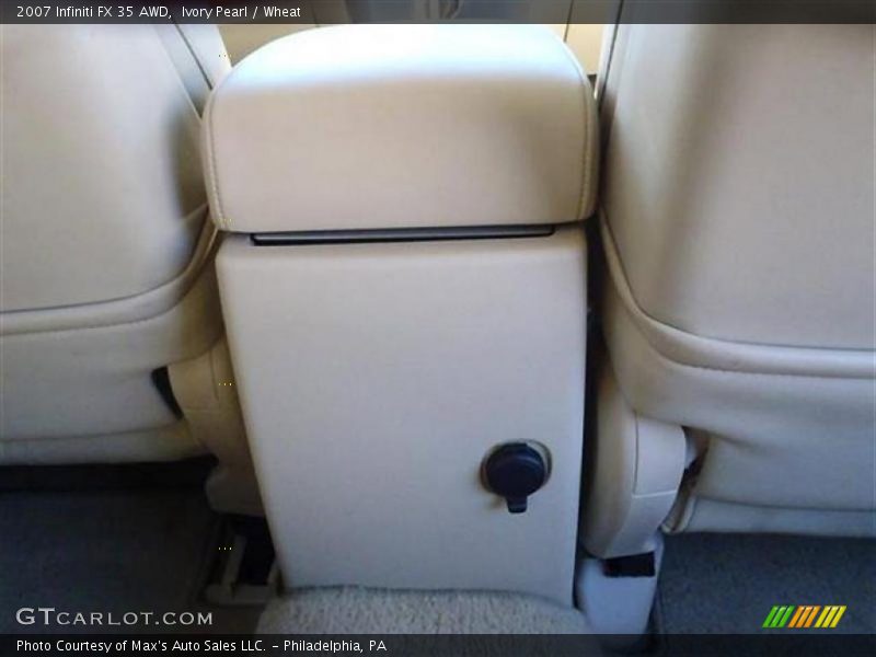 Ivory Pearl / Wheat 2007 Infiniti FX 35 AWD