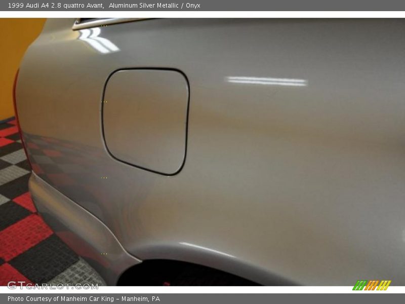 Aluminum Silver Metallic / Onyx 1999 Audi A4 2.8 quattro Avant