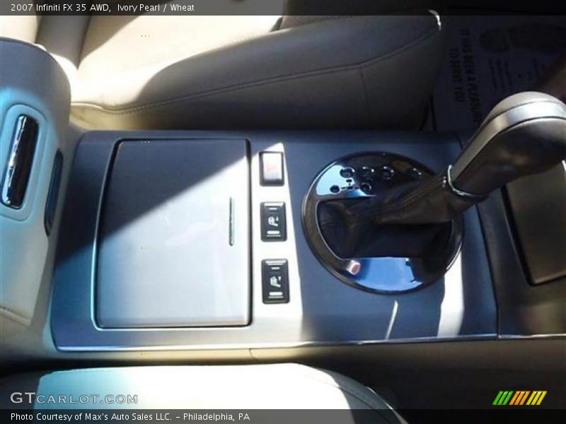 Ivory Pearl / Wheat 2007 Infiniti FX 35 AWD