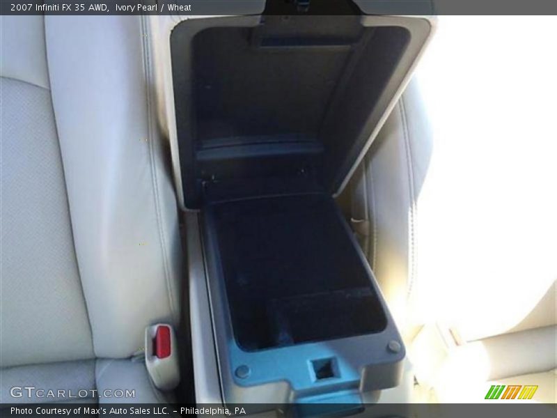 Ivory Pearl / Wheat 2007 Infiniti FX 35 AWD