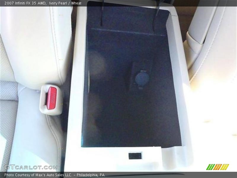 Ivory Pearl / Wheat 2007 Infiniti FX 35 AWD