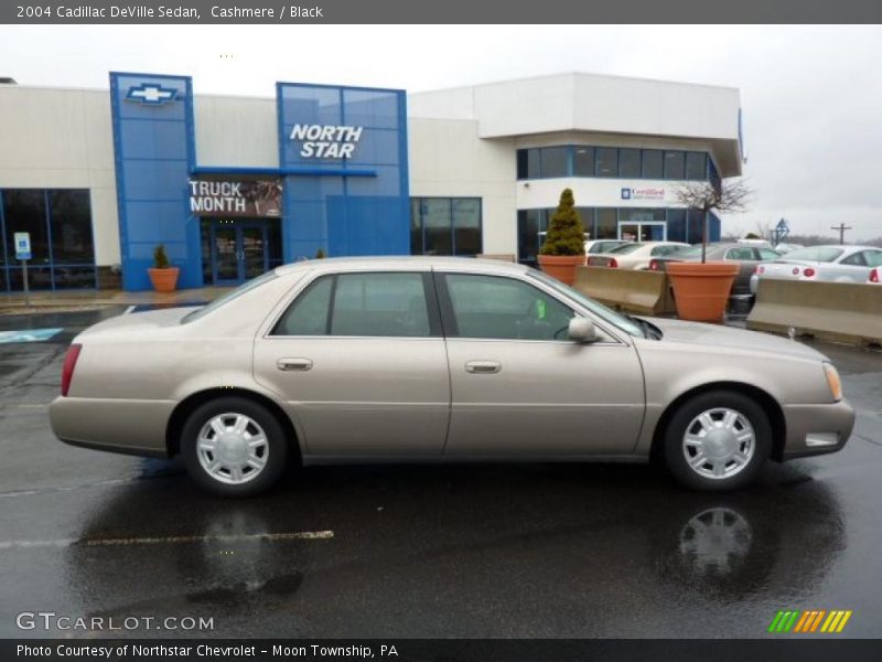 Cashmere / Black 2004 Cadillac DeVille Sedan