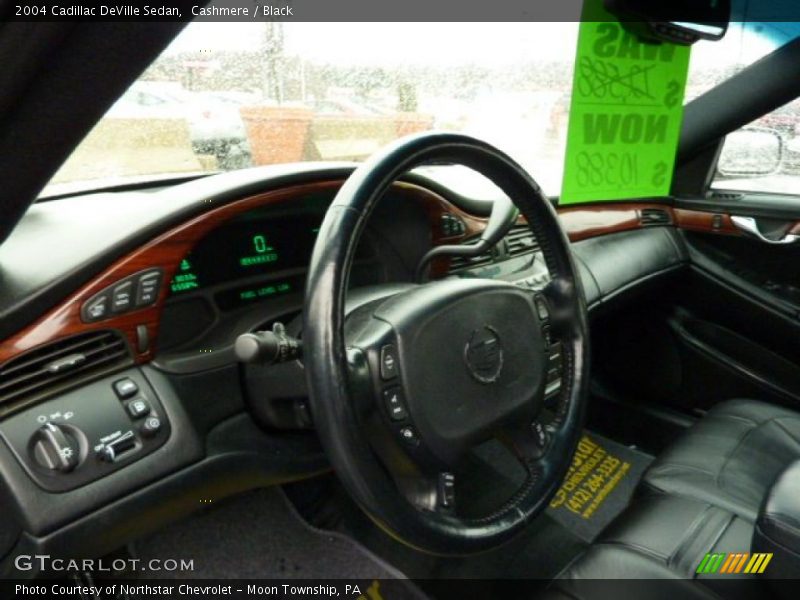 Cashmere / Black 2004 Cadillac DeVille Sedan