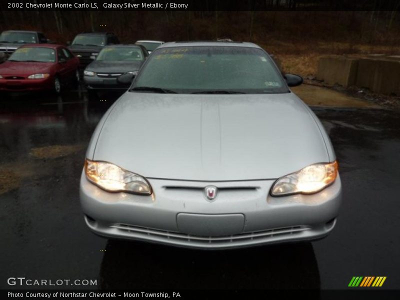 Galaxy Silver Metallic / Ebony 2002 Chevrolet Monte Carlo LS